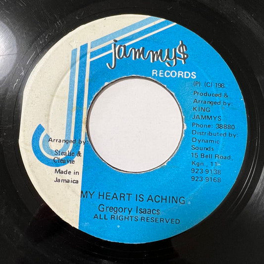 GREGORY ISAACS / MY HEART IS ACHING