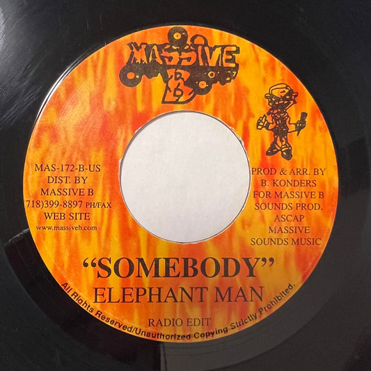 ELEPHANT MAN / SOMEBODY