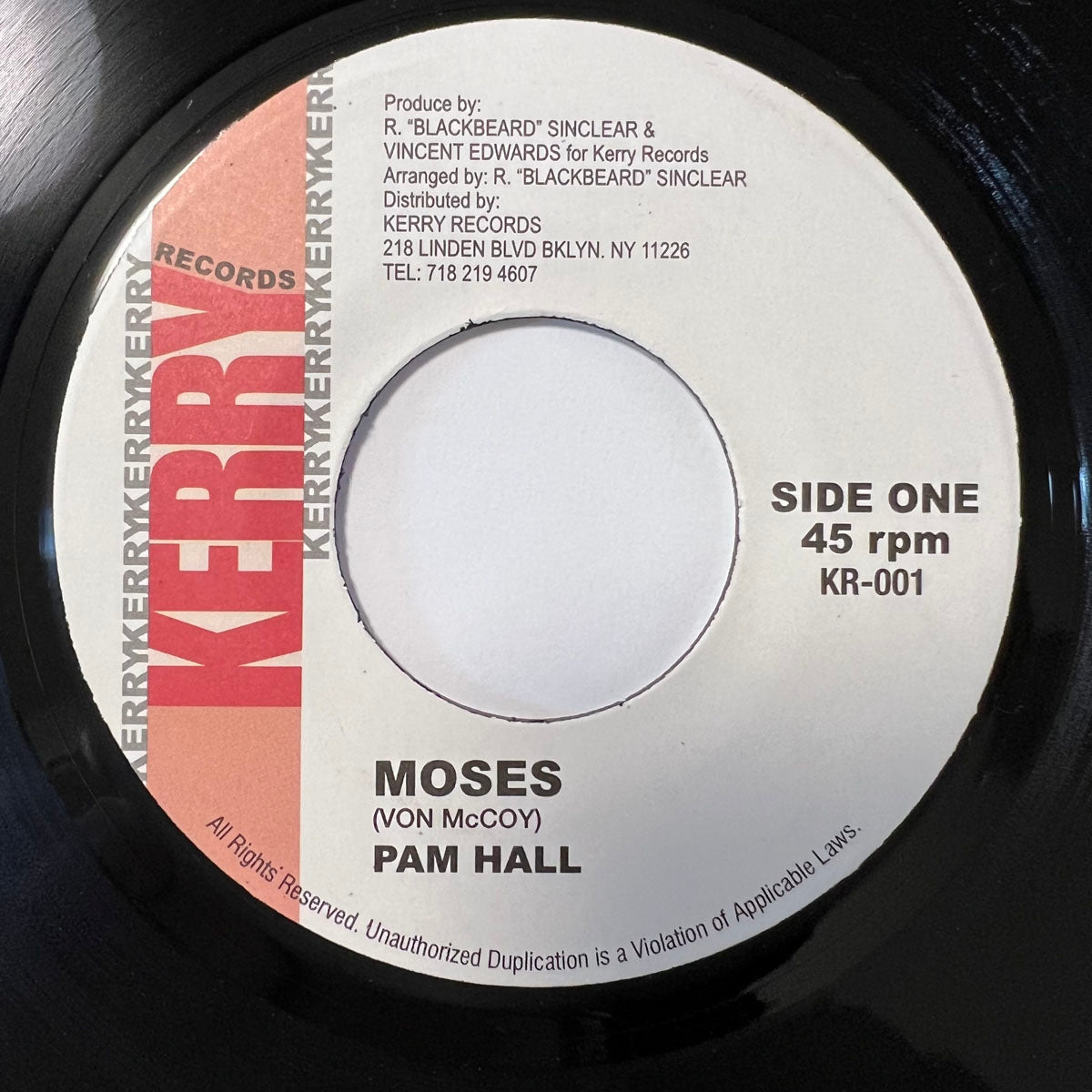 PAM HALL / MOSES